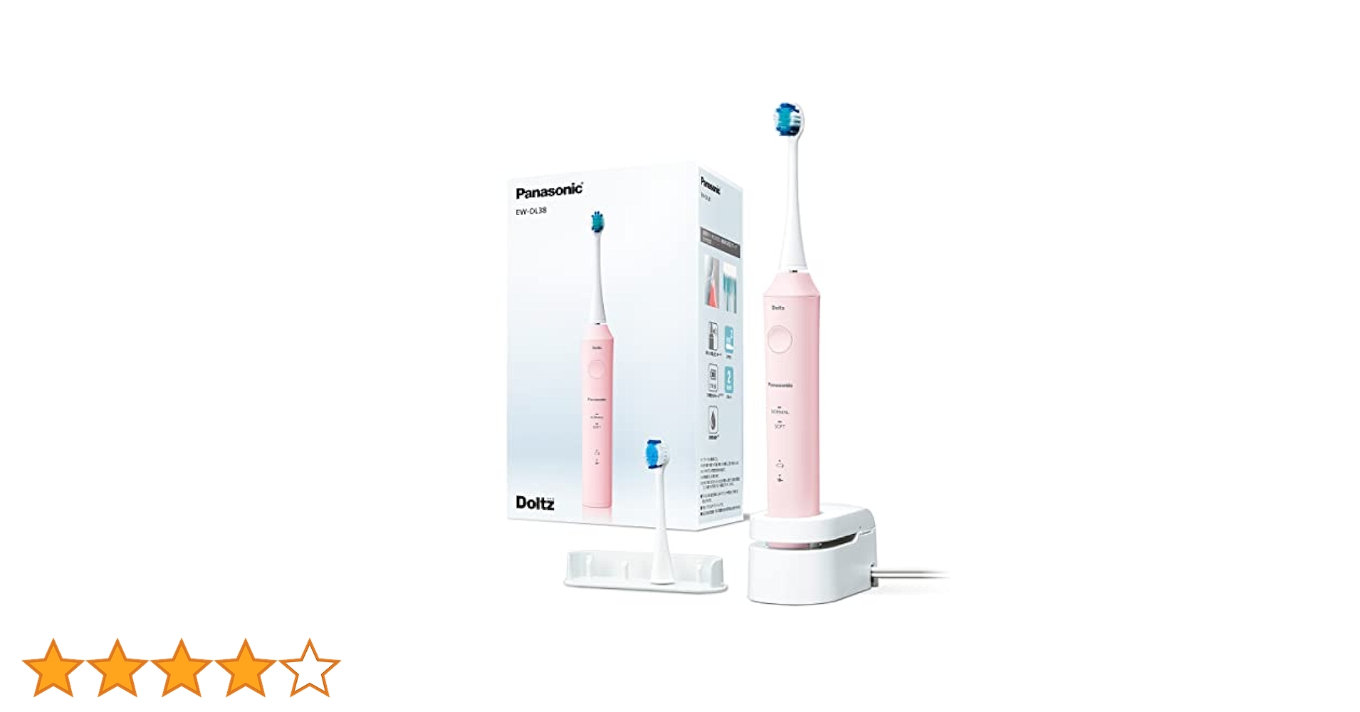 ドルツ 音波振動ハブラシ EW-DL38-P 新品 エントリーモデル b 概要 音波振動ハブラシ ドルツ EW-DL38 | オーラルケア（電動